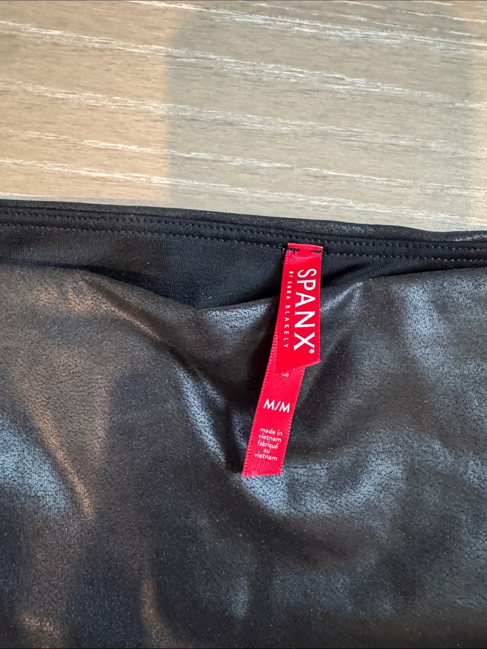 SPANX Leather Leggings